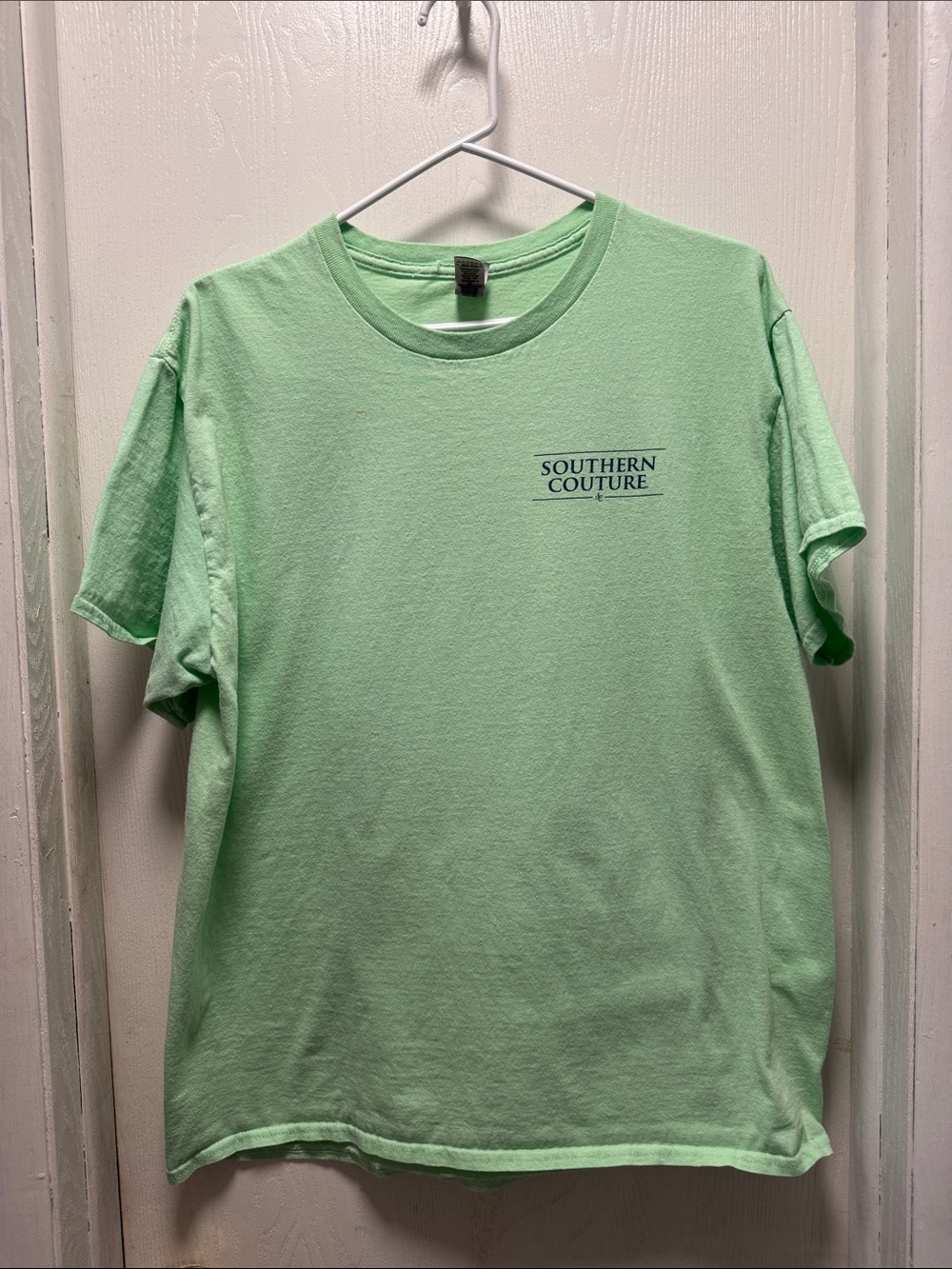 Southern Couture Women’s Short-Sleeve Tee in Mint Green